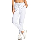 G Gradual Women's Joggers Pants with Zipper Pockets High Waisted Athletic Tapered Sweatpants for Women Workout Lounge