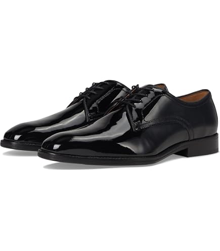 Johnston & Murphy black patent leather oxfords from the premium Cellini line. Johnston & Murphy Men main image 4