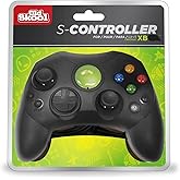 Old Skool Xbox Controller S-Type Wired Game Pad - Black