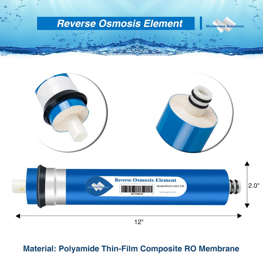 4pcs 50GPD RO Membrane Water Filters Reverse Osmosis