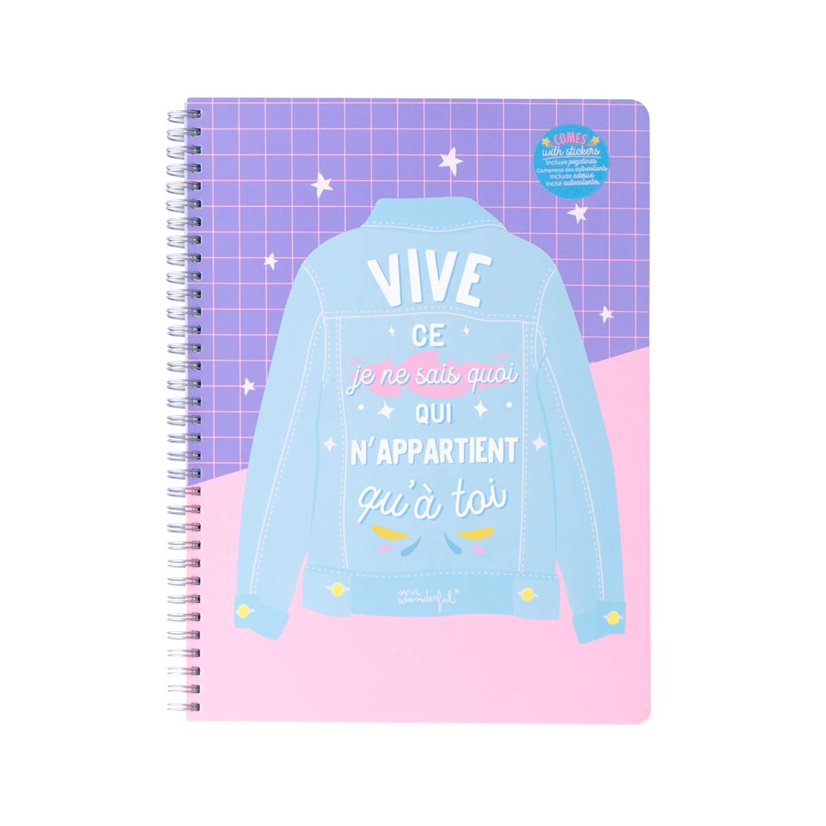 A4 Notebook – Vive ce je-SAIS-Quoi qui ne Belongs only Vous [French Language]