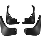 TUCKBOLD Mud Flaps Splash Guards for Toyota Yaris 2006-2013 Front &amp; Rear Mud Guards W/Mount Accessories