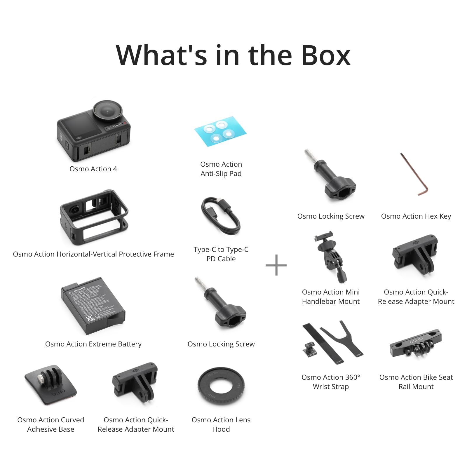 DJI Osmo Action 4 Road Cycling Combo - Bike Camera with 360° Wrist Strap for Cyclists, 1/1.3-Inch Sensor, Stunning Low-Light Imaging, 4K/120fps Footage, 155º Ultra-Wide FOV and HorizonSteady