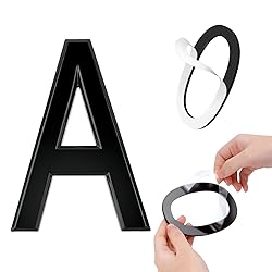 GLDonee Self-adhesive 8 Inch House Numbers Acrylic
