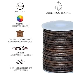 Autentico Leather String Cord for Making