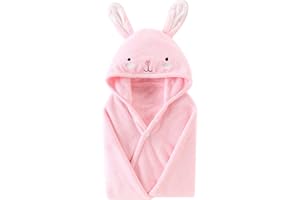 bopika Baby Bath Towel with Hooded,Toddler Absorbent Bathrobe,Soft Blankets,Infant Bath Towel Shower Gifts -27.5X55 Inches