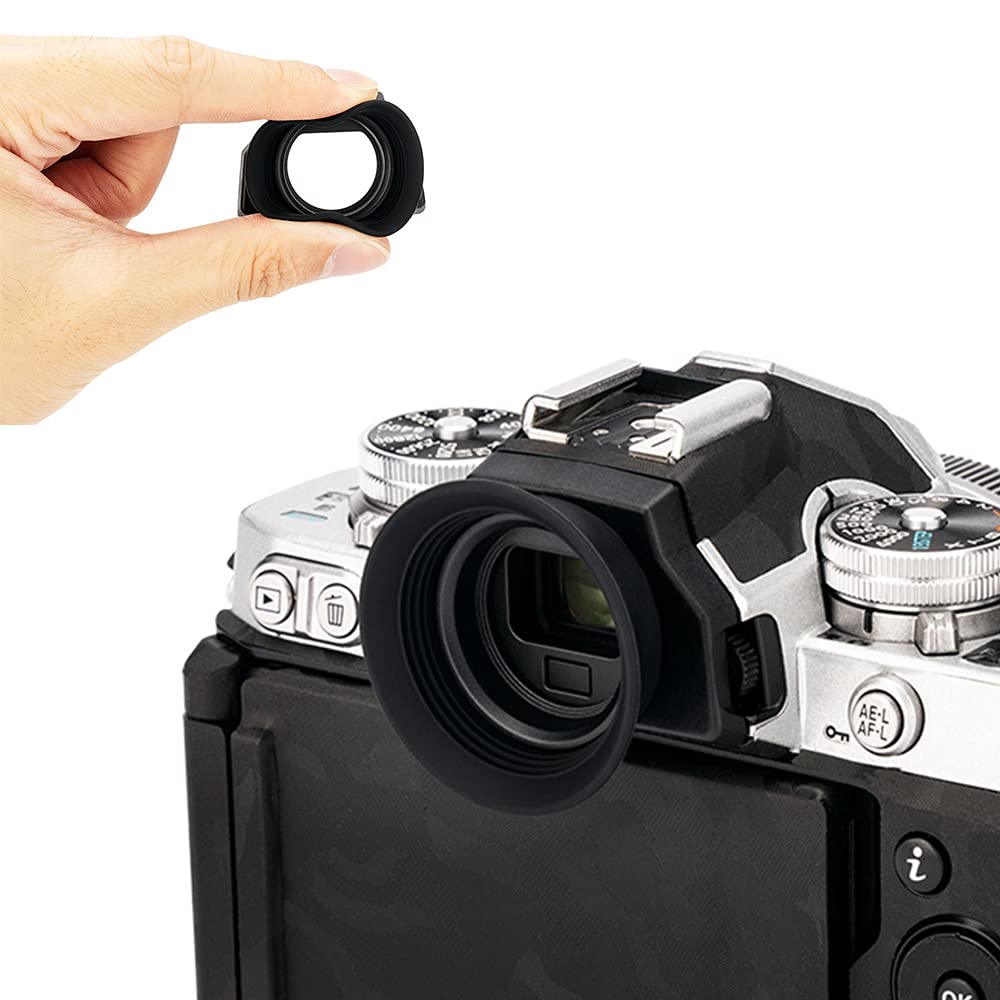 Kiwifotos Eyecup Rubber Eyepiece for Nikon Z fc Viewfinder Replaces Nikon DK-32 Eye Cup