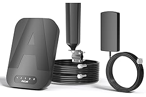Atcall Cell Phone Booster for RV, Support All U.S. Carriers Verizon AT&T T-Mobile 5G 4G LTE, Omnidirectional Antenna, RV Cell Phone Booster FCC Approved