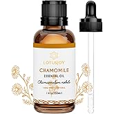 Chamomile Essential Oil, Pure Natural Chamomile Oil for Skin Body Hair Diffuser - 1 Oz