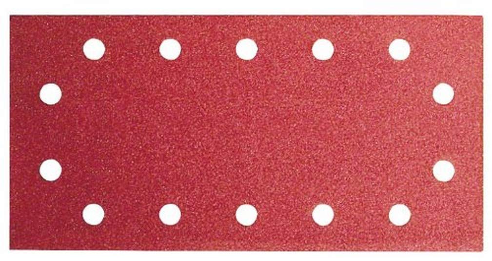 Bosch 2609256B31 Sanding Sheets for Orbital Sanders 115 x 280 cm Number of Holes 14 Grit 240 Pack of 10