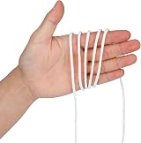G2PLUS White Macrame Cotton Rope Cord 3mm 200M Craft Twine for DIY view 3