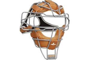 All-Star FM25 LMX Hollow Steel Traditional Baseball Catcher's Mask - Superior Protection and Classic Design