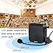 Acekool Portable Voice Amplifier with Wired Mic & Waistband, 15W Rechargeable Voice Amp with MP3 Player & U Disk for Teachers, Tour Guiders, Speakers, Seniors,Coaches and More
