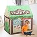 Kid Play Tent Children Playhouse Indoor Outdoor Toy Play House for Boy Girl 2 3 4 5 Years Old Perfect for Birthday Gift, Christmas (Yellow)