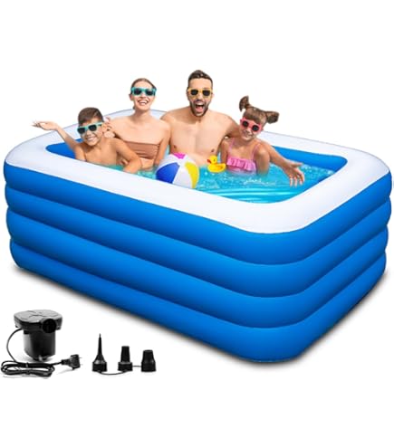 Amazon.com: Intex 56483EP Inflatable 8.5' x 5.75' Swim Center