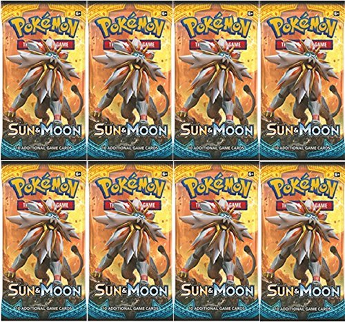 Pokemon tcg: sun & moon booster pack moon collectio…
