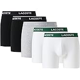Lacoste Men's Cotton Stretch Jersey Trunks 3 Pack
