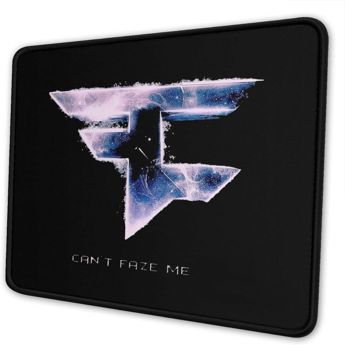 Faze Clan Logo Computer Mouse Pad Natural Rubber Pad with Stitching Edge Non-Slip Gaming Mouse Pads for Laptop, Computer, PC, Keyboard (Multi-Code)