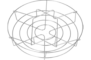 Canning Rack for Hot Water Canner, Stainless Steel Canning Rack, Contoured Comfort Grip Handles Rack for Canned Food Heating