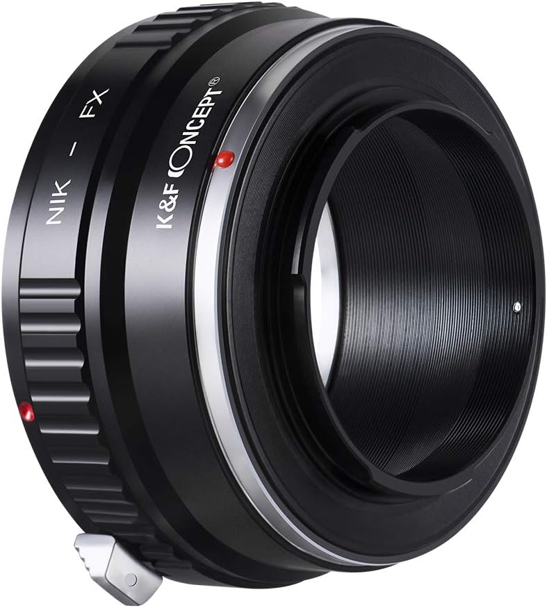 K&F CONCEPT Lens Mount Adapter Compatible with NIK Mount Lens to Fujifilm FX Mount Camera Adapter for Fujifilm FX Mount Camera - Image 5