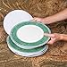 Evelots Plate Separators-Soft Felt-3 Sizes-Fine China/Dish Protectors-Set/48