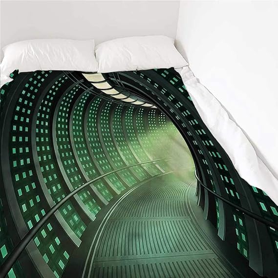 Lightweight Blanket Outer Space, Hallway of a Spaceship AllSeason