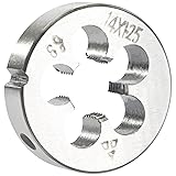 Aceteel M14 x 1.25 Metric Round Die, Machine Thread