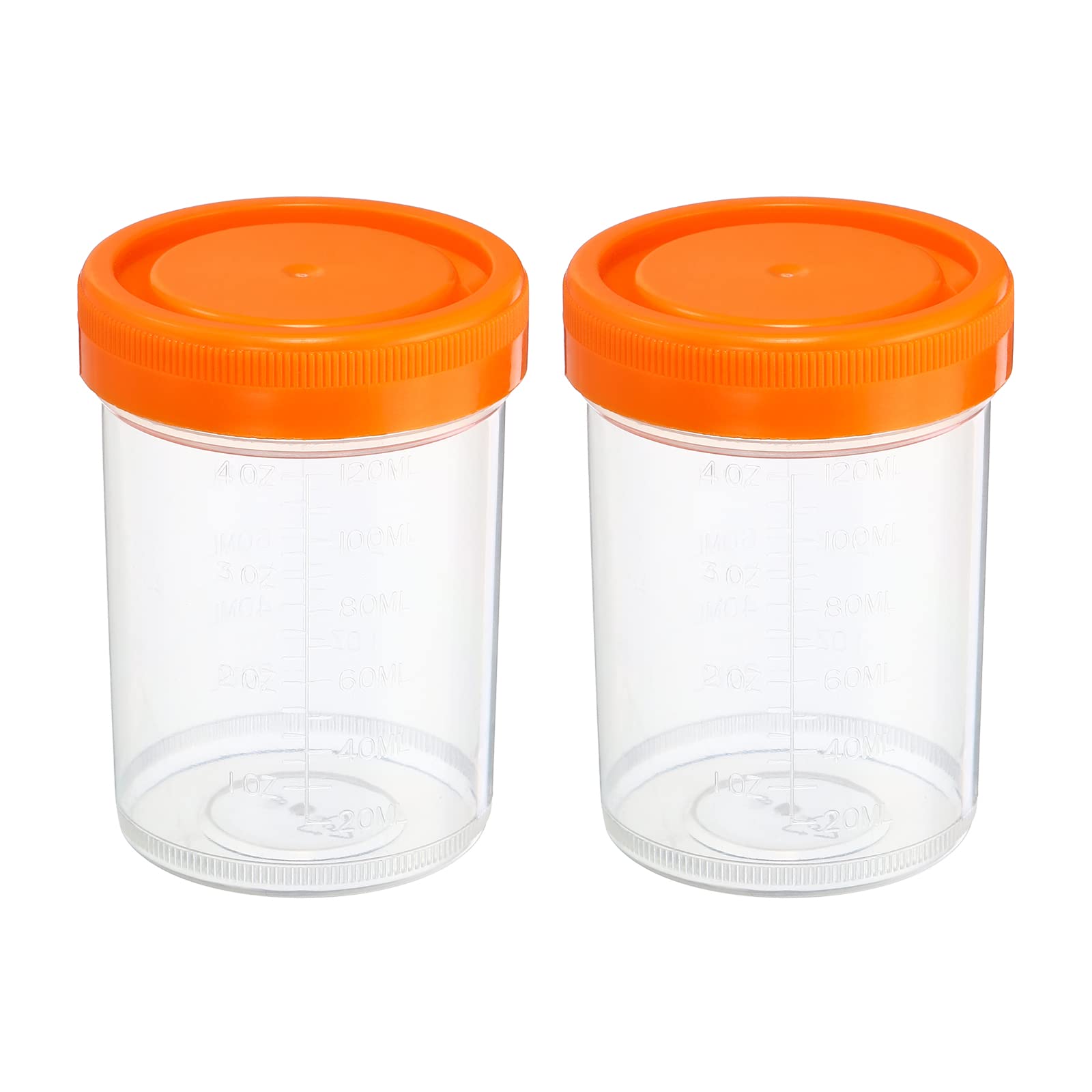 PATIKIL 120mL Sample Cups, 2 Pack Sample Containers