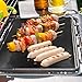 Set of 2 Highest Quality BBQ Grill & Baking Mats | 100% Non-Stick | Made in FDA-Certified Facility | Free of PFOA | Works on Any BBQ Grill or as Oven Baking Pan Liners | Cut to Fit | Dishwasher Safe