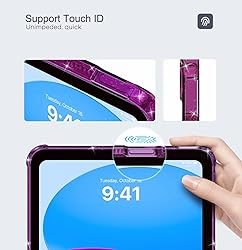 MoKo Clear iPad 10th Generation Case, iPad 10