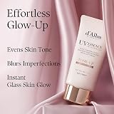 d'alba Waterfull Tone Up Sunscreen SPF 50+ PA++++ 50ml Vegan Hybrid UV view 5