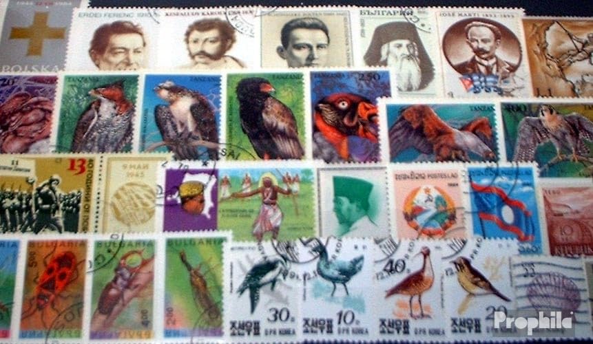 all World 1000 different stamps (Stamps for collectors)