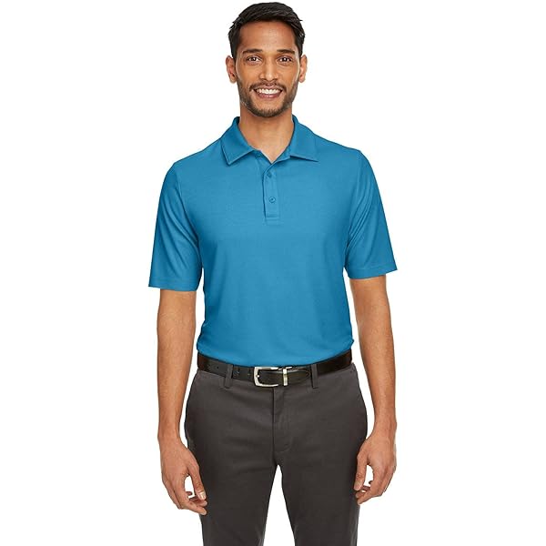 Core 365 Pinnacle Men's Pique Polo Shirt, Classic RED 850, XXXXX