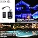 ZESEN Outdoor/Indoor Dual Outlet Timer Heavy Duty Photocell Light Sensor with Remote Control, 3-pin Grounded ETL Listed (Battery Included)