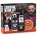 Essential Beard Grooming Kit for Men – USA Made Gift Set Soothes Irritated, Dry Skin, Reduces Acne & Grows Your Beard Faster – Beard Oil, Balm Conditioner & Shampoo Wash