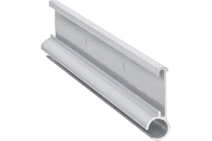 RecPro RV Awning Trim | Black or White Color Options | Aluminum | 92" Length | Made in The USA (2 Trim Pieces, White)