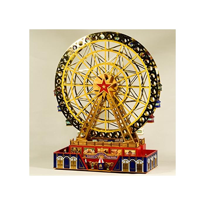 Buy EliteTreasures Mr. Christmas Musical World's Fair Grand ...