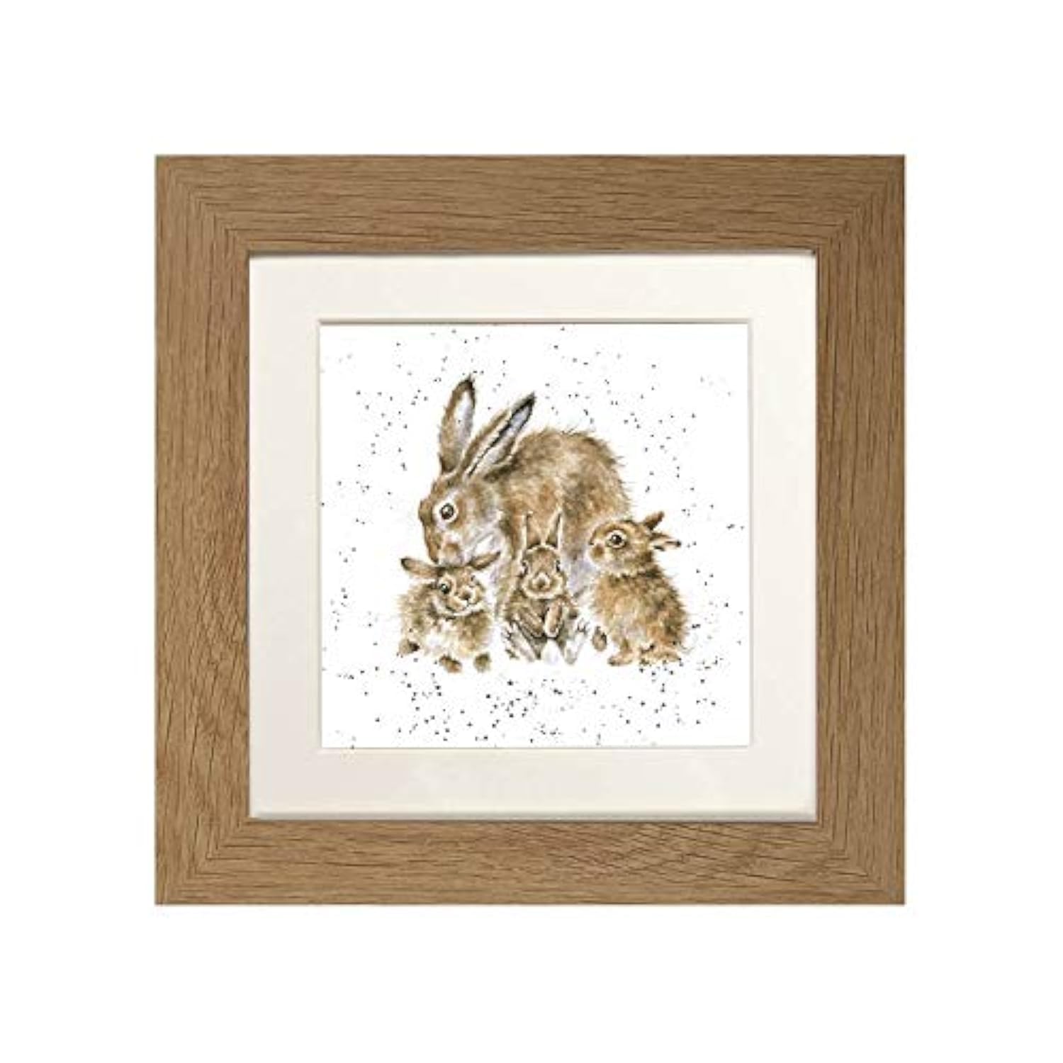 Wrendale Designs - 'Furever And Always' Framed Card - Oak