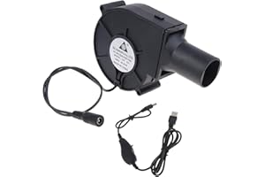 Electric BBQ Fan Air Blower Portable For Outdoor Camping Barbecue Picnics BBQ Cooking Tool Bakery Grills Usb Fan With Speed C