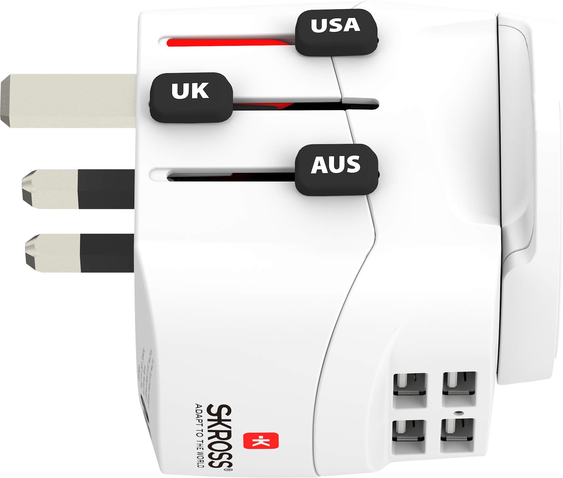 SKROSS PRO Light USB (4xA) - World