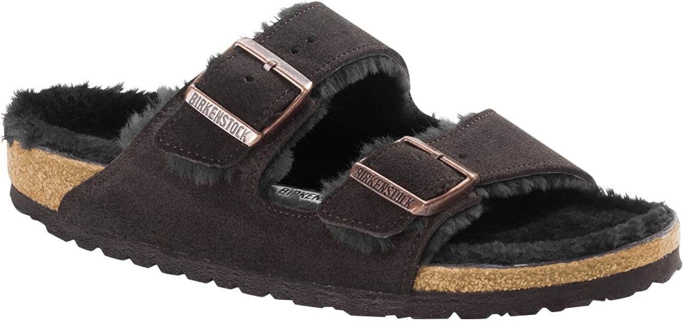 birkenstock arizona shearling mocha