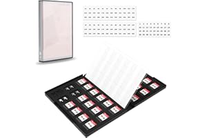 KIWIFOTOS 108 Slots SD Card Holder Micro Card Switch Game Card Memory Card Carrying Case Organizer for TF Micro SD Micro SDHC