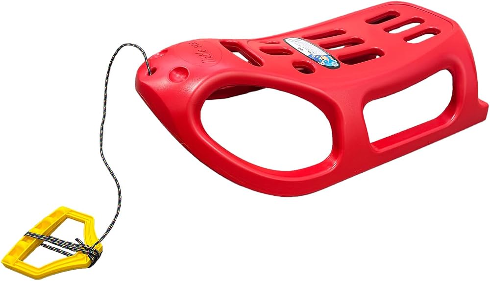 Prosperplast Sanki Little Seal Sledge Steel Runners Handle Cord Color Varies