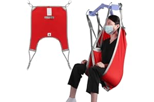 EZ Assistive Patient Lift Divided Leg Sling with Lower Back, Lift Sling for Transfer and Positioning and Lifting, 500lb Weight Capacity (Small)