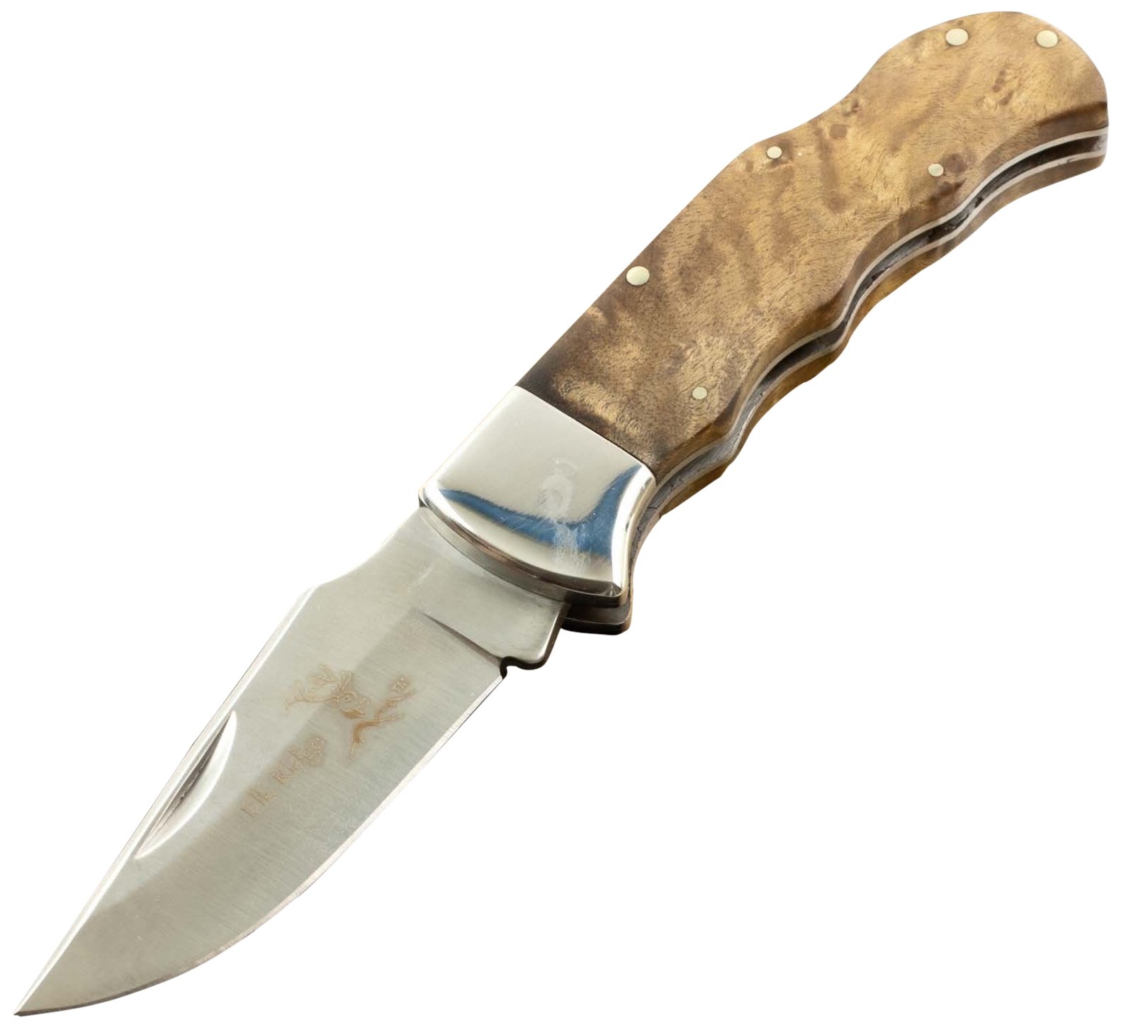 Buy Elk Ridge Outdoors Gentleman's Folding Knife, 2.75in Satin