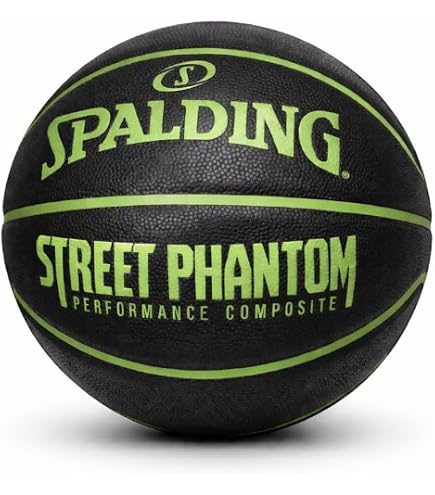 Amazon.com : Spalding Basketball Street Phantom Black x Green No