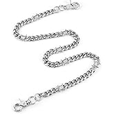 Girinme Pants Chain&Wallet Chain for Men Women,Gothic Hip Hop Rapper Style Accessory for Jean,Pocket,Belt