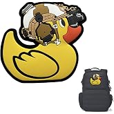 Yellow Duck Patch, 1 PCS, 3D PVC Tactical Military Morale Patch | Hook and Loop Fastener
