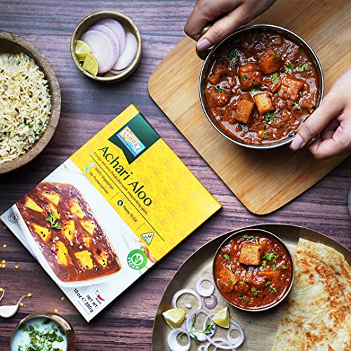 Ashoka Ready to Eat Indian Meals Since 1930, 100 Vegan Achari Aloo