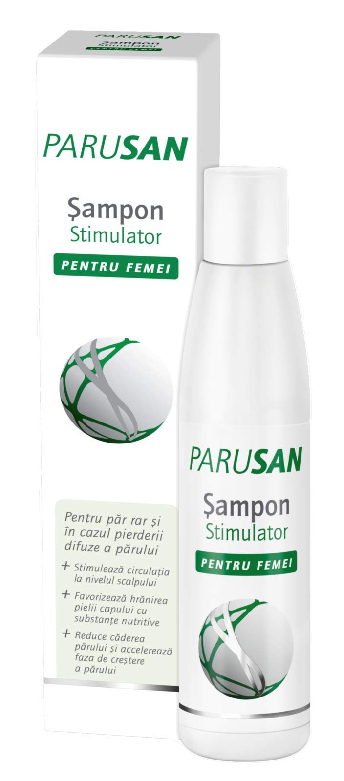 Parusan shampoo effective care for irritating hair and hair loss for woman
